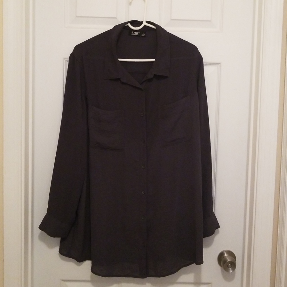 Dark Grey Blouse
